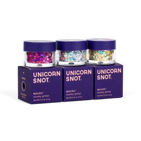 Unicorn Snot Macro Glitter Set -