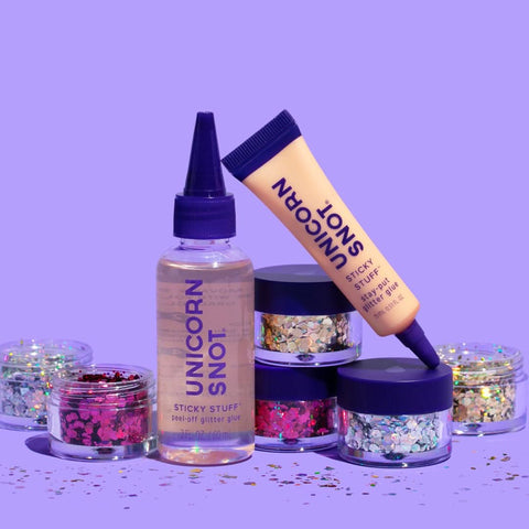 Sticky Stuff Peel - Off Glitter Glue - PRUNI03