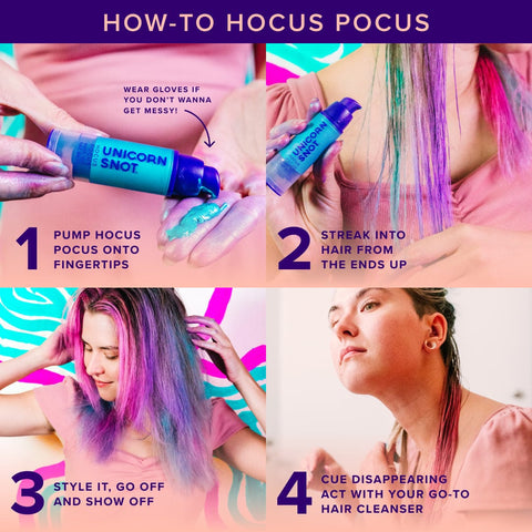 Hocus Pocus Wash-Out Hair Paint - HPUNI01