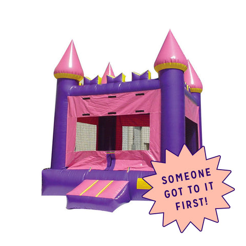 PURPLE CASTLE BOUNCE HOUSE