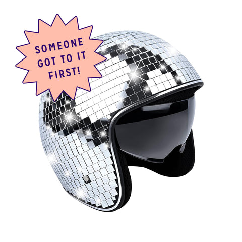 DISCO BALL HELMET