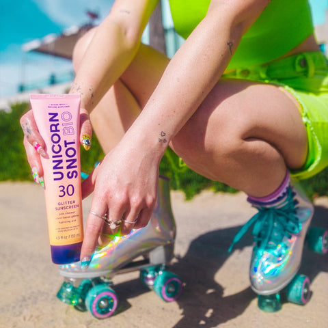 Unicorn Snot Glitter Sunscreen Lotion - SSUNI33