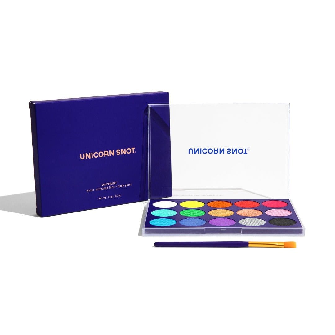 Snot Body Paint & Face Paint Palette | 15 Shades | Highly-Pigmented, Easy to Rem