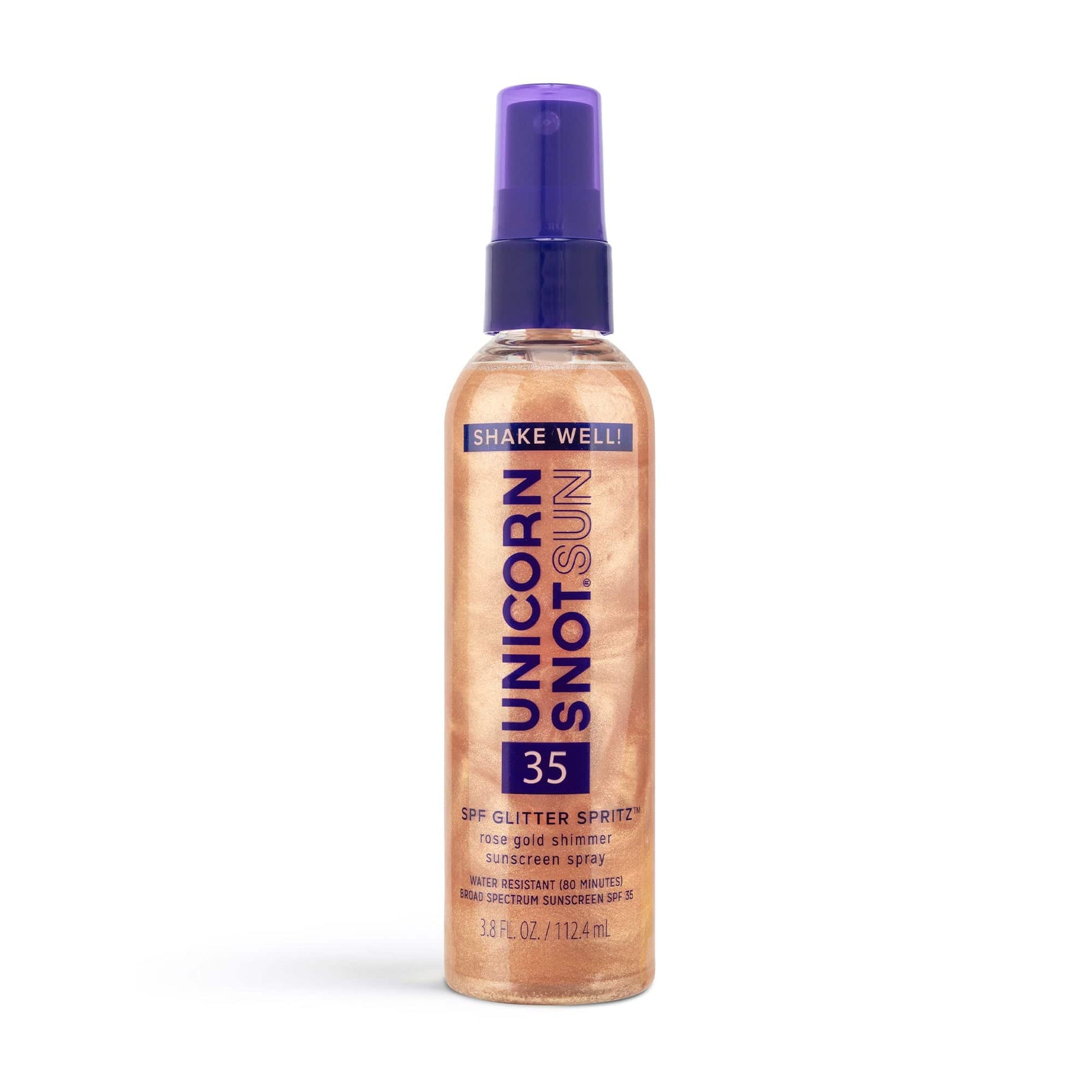 SPF Glitter Spritz | SPF 35 Glitter Sunscreen Spray – Unicorn Snot